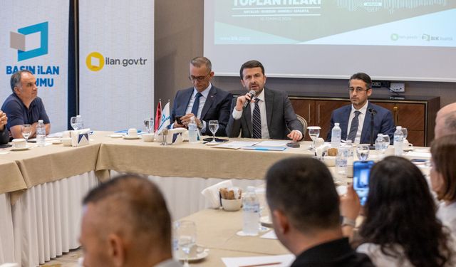 BİK Genel Müdürü Çay, Antalya'da bölge basınıyla bir araya geldi