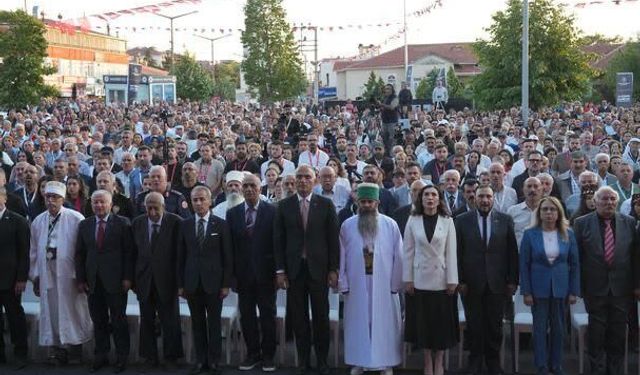 Hacı Bektaş Veli'yi anma programına Uşak'tan da katılım sağlandı