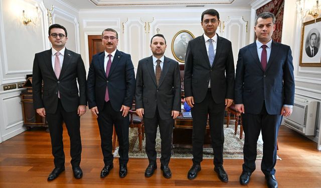 Uşak heyeti, Ankara'da 2 önemli ziyarette bulundu