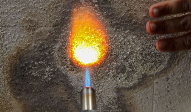 Pomza Export, perlitten yangını odaya hapseden 1500 dereceye kadar dayanan sıva geliştirdi