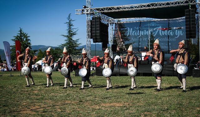 Kütahya Domaniç'te Devlet Ana olarak bilinen Hayme Ana vefatının 745'inci yılında anıldı