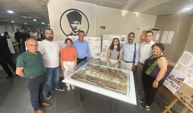 Alaşehir'in dönüşümü için yapılan yarışmada dereceye girenlere para ödülü