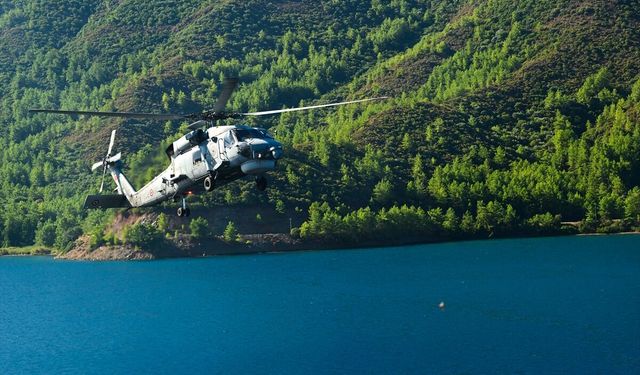 Marmaris Aksaz'da 14 bin askeri personelin katılımıyla tatbikat yapılıyor