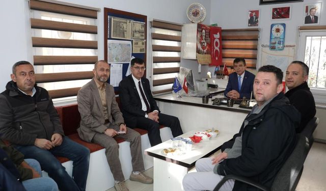 Kütahya Belediye Başkanı Fuat Paşa ve Kirazpınar mahallelerini ziyaret etti