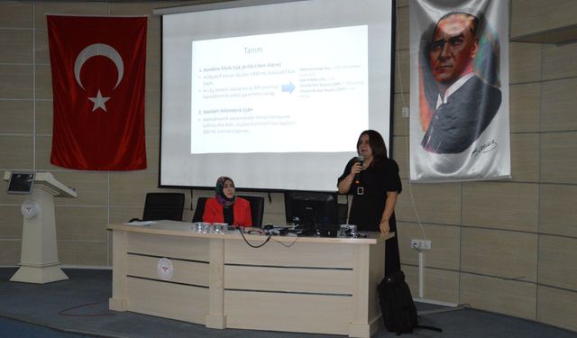 Uşak Eğitim ve Araştırma Hastanesi’nde doğum sonrası dönem için konferans