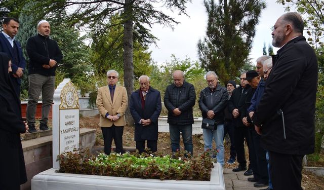 Kütahyalı ressam Ahmet Yakupoğlu vefat yıldönümünde anıldı