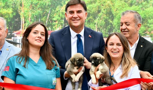 Fethiye'de yenilenen hayvan bakımevi hizmete açıldı