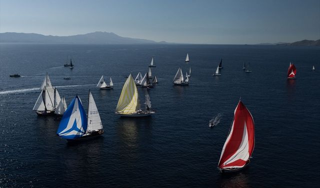 Bodrum'da yelken yarışları başladı