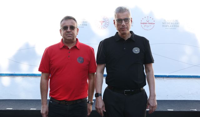 Uşak İl Sağlık Müdürü Tarık Acar, Sağlık Bakanı'nın istişare toplantısına katıldı