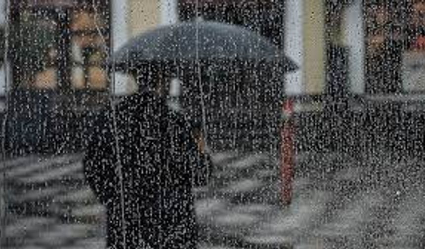 Uşak Meteoroloji Müdürlüğü'nden Sağanak Uyarısı