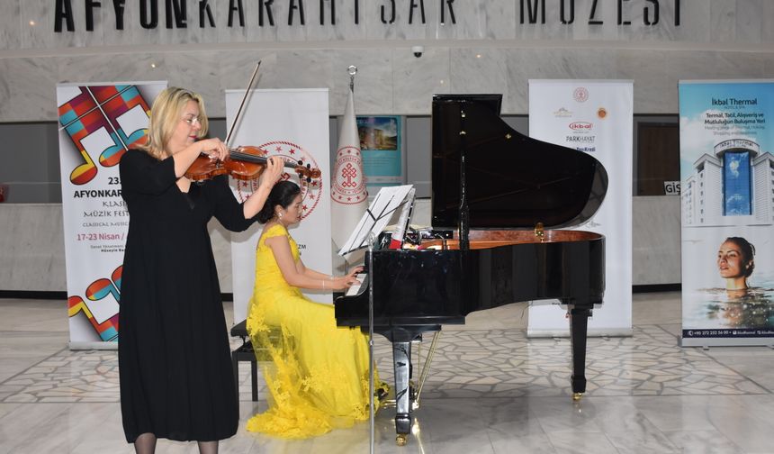 "23. Afyonkarahisar Klasik Müzik Festivali" sona erdi