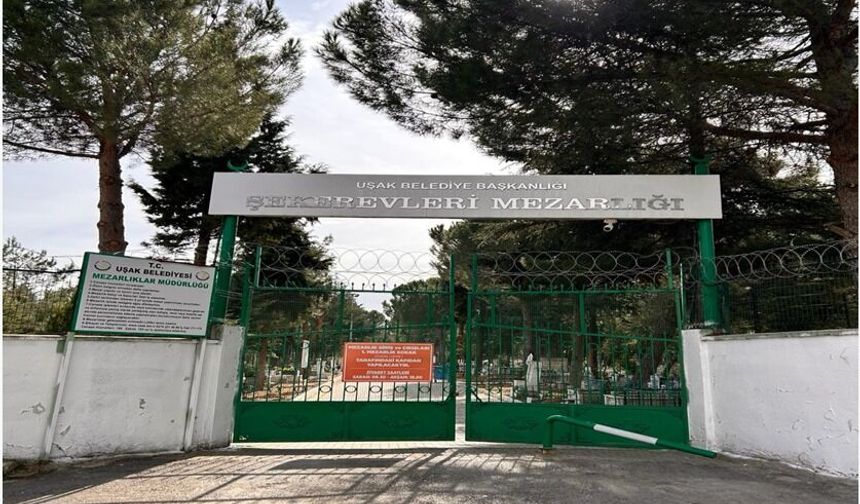 Uşak'ta mezarlık ziyareti yapacaklara saat 16'ya kadar ücretsiz servis kaldırılıyor