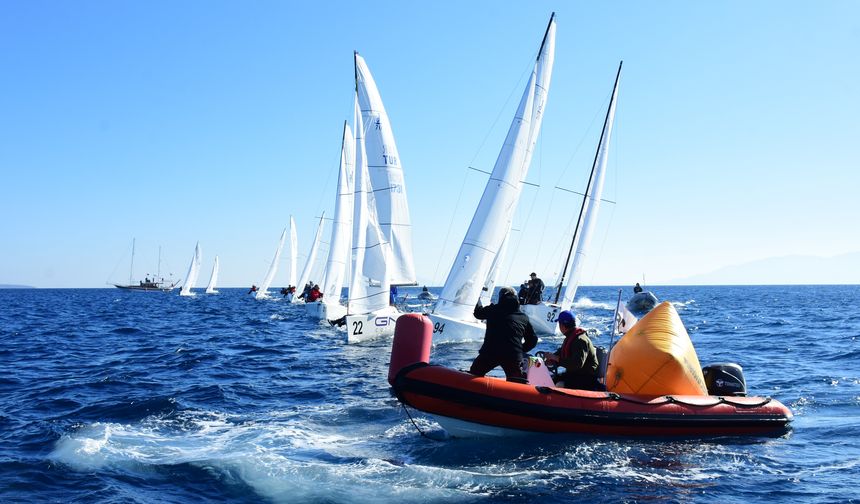 Bodrum'da Kuşak ve Yol Uluslararası Yelken Yarışları başladı