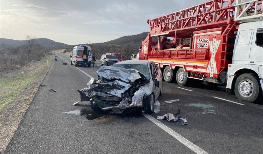 Ulubey ve Eşme yolundaki kazada 1 kişi hayatını kaybetti
