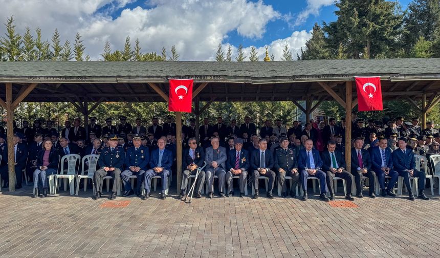 Uşak'ta Çanakkale şehitleri unutulmadı !