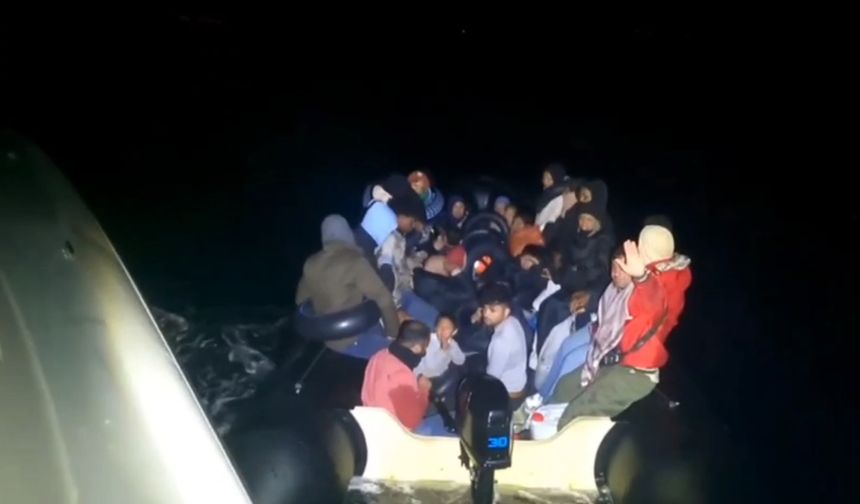İzmir'de 31 düzensiz göçmen yakalandı