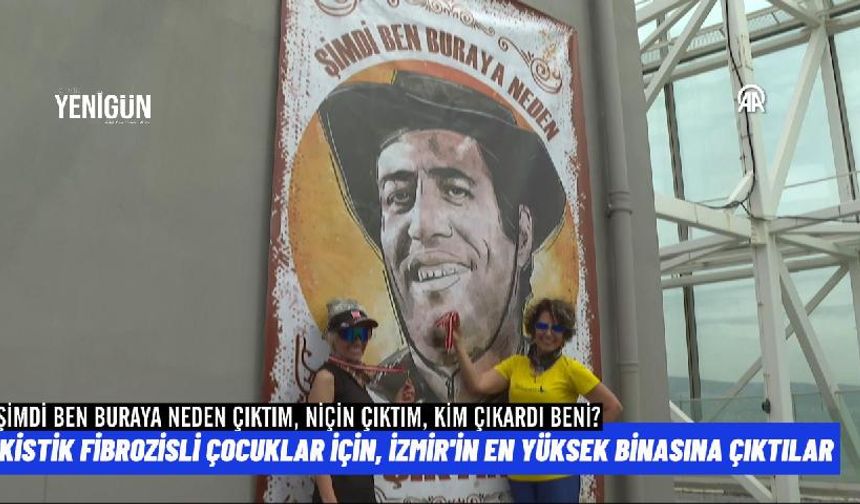 Şimdi ben buraya neden çıktım! Kistik fibrozisli çocuklar için!