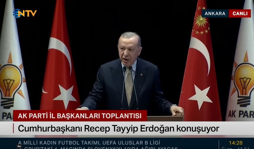 Cumhurbaşkanı Erdoğan Uşak, İzmir, Aydın ve Tüm İl Başkanlarına Seslendi