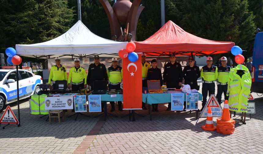 Banaz'da Trafik Haftası etkinliği