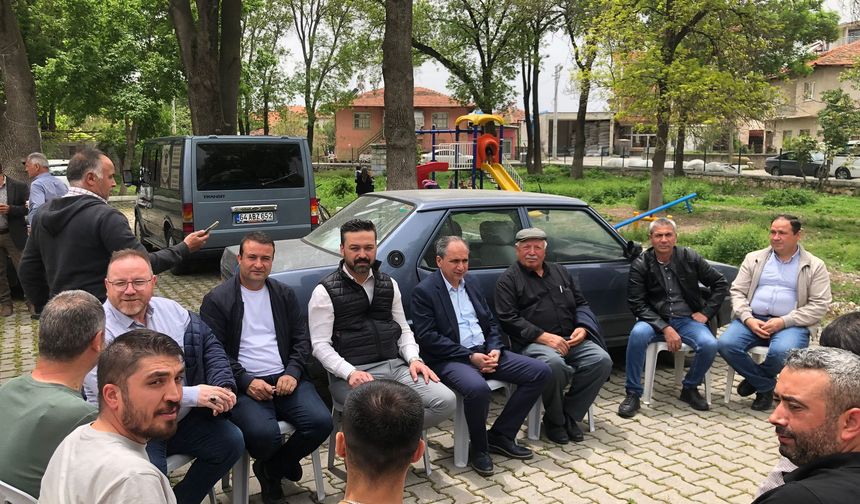Uşak Milletvekili Güneş, Bozkuş köyü sakinleriyle buluştu