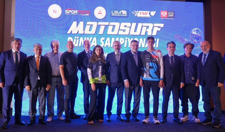 Türkiye'de ilk kez Dünya Motosurf Şampiyonası, 21 Haziran'da İzmir'de yapılacak