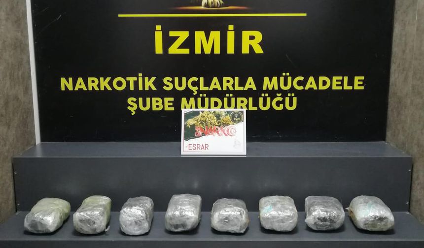 İzmir'de yasaklı madde operasyonu, 4 tutuklu