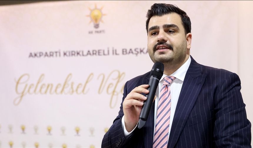 AK Parti Genel Sekreteri İnan, toplantıda konuştu