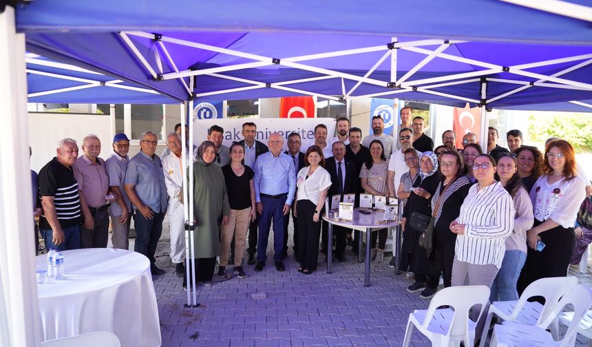 Uşak Üniversitesi'ndeki antibiyotiklerin yerini alacak çalışma, Ortaköy sakinlerini anlatıldı