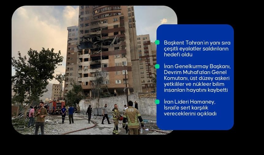 İsrail'in İran'a saldırılarında üst düzey isimler hayatını kaybetti!
