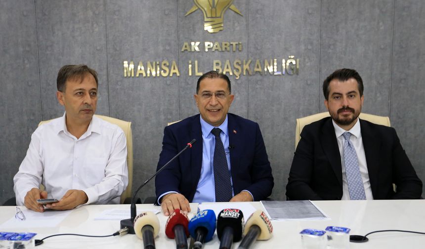 Manisa AK Parti İl Başkanı Turgut kesinti iddialarına tepki gösterdi