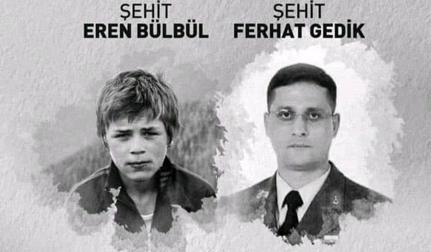 Eren Bülbül ve Ferhat Gedik'i rahmetle yad etti