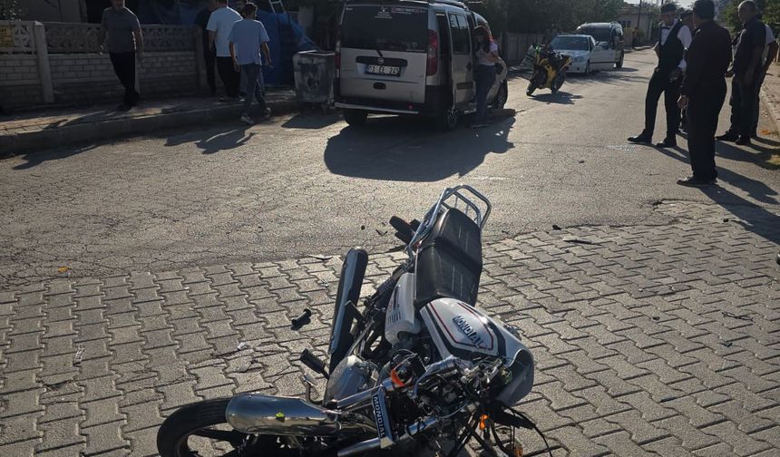 Afyonkarahisar'da motosiklet sürücüsü karıştığı kazada öldü