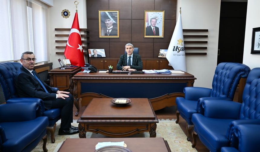 Uşak İl Müftüsü Mesut Harmancı göreve başladı