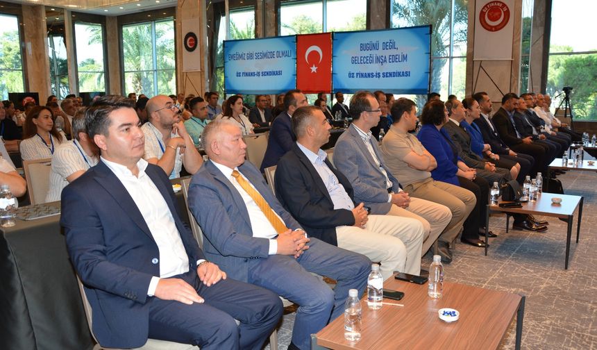 Öz Finans-İş Sendikası İzmir Bölge Başkanlığında aynı isim!