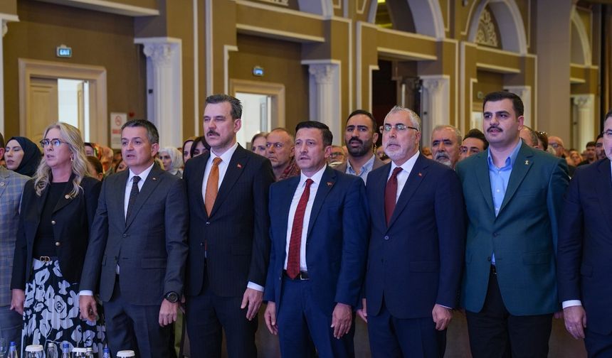 AK Parti Genel Sekreteri İnan İzmir İl Danışma Meclisi Toplantısı'nda konuştu