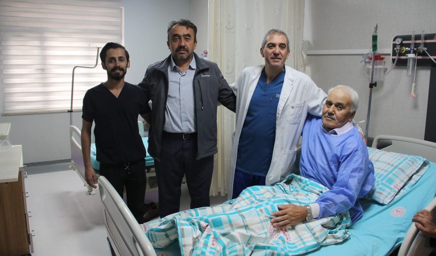 İnme geçiren hasta Afyonkarahisar Devlet Hastanesinde sağlığına kavuştu