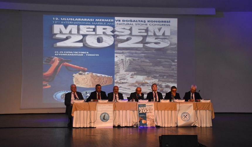 12. Uluslararası Mermer ve Doğaltaş Kongresi başladı