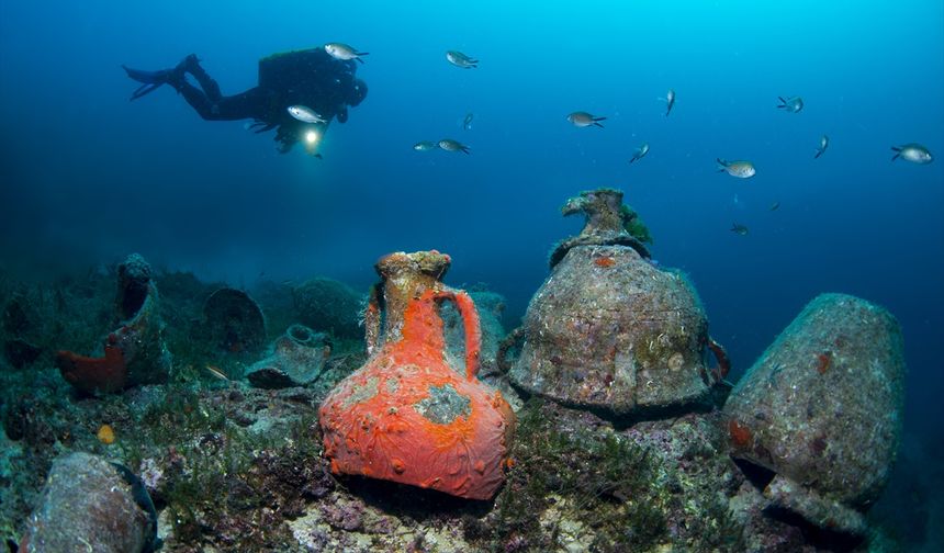 Çeşme'deki su altı zenginlikleri büyük ilgi görüyor