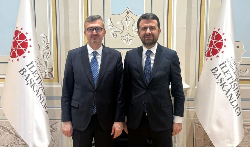 Abdülkadir Çay: Teslim aldığımız bayrağı, İletişim Başkanımız'ın vizyonuyla yukarıya taşıma gayretinde olacağız