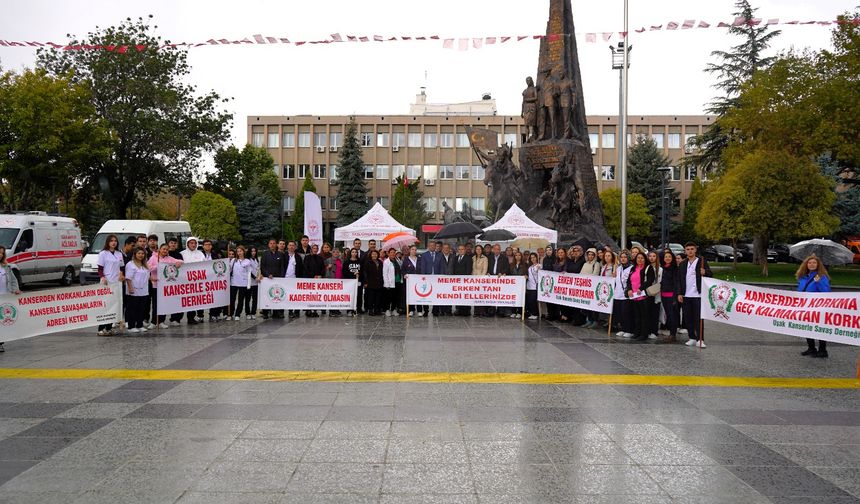 Uşak'taki 35 ve 70 yaş arasındaki vatandaşlara kansere karşı önemli çağrı