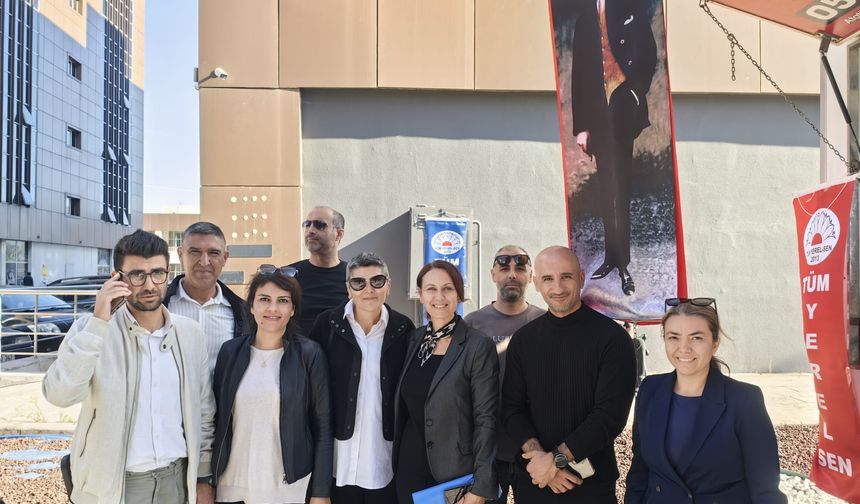 Tüm Yerel Sen Uşak Şubesi, Uşak Belediye binası önünde lokma döktürdü