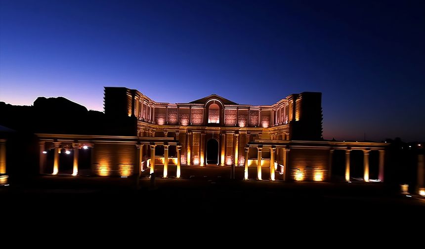 Manisa'daki Sardes Antik Kenti'nde gece müzeciliği yapılacak