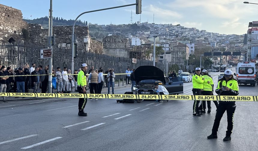 İzmir'de otomobile silahlı saldırı düzenlendi: 1 ağır yaralı!