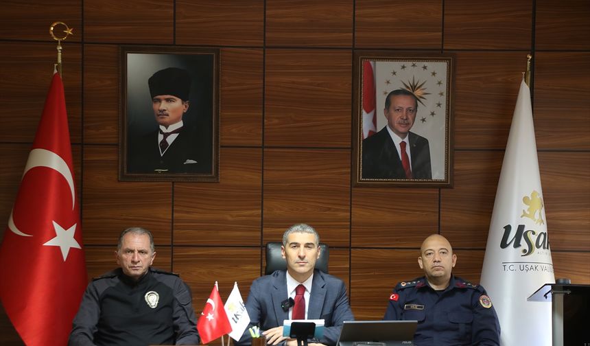 Uşak'ta Ekim ayında 401 olay meydana geldi!