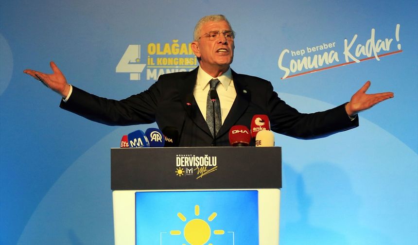 İYİ Partili Dervişoğlu, Manisa'da 4. Olağan İl Kongresi'nde konuştu