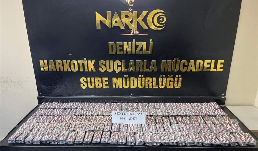 Denizli'de yasaklı madde operasyonunda 3 kişi yakalandı