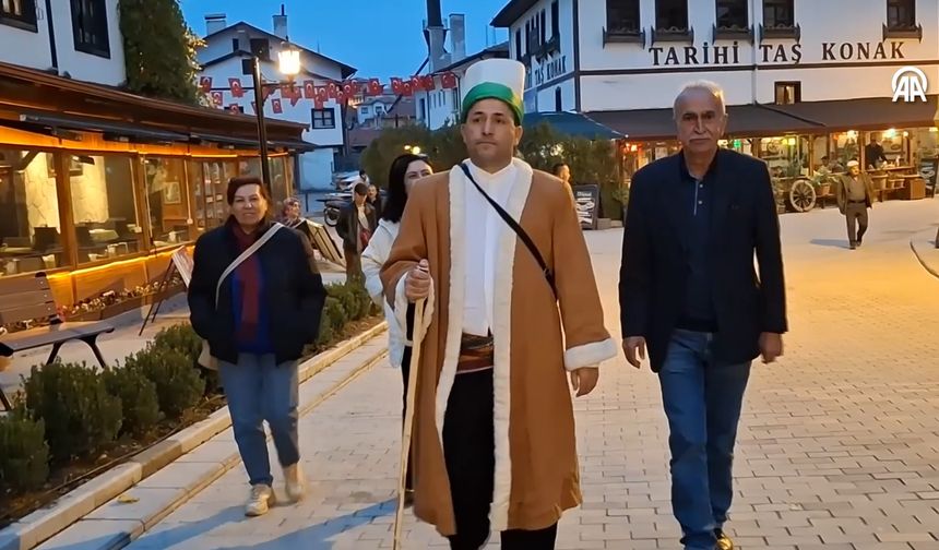 Şenol Dönmez, Beypazarı'nda ahilik geleneğini anlattı