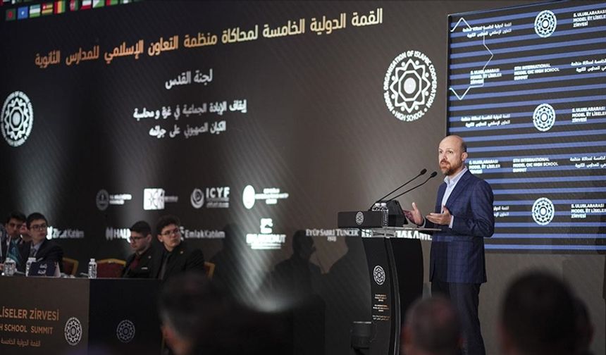 Bilal Erdoğan: Filistin'de yaşananlar bize düzenin çürümüş kolonlarını gösteriyor