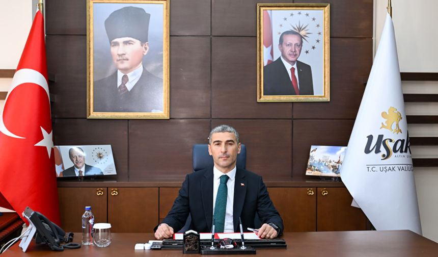 Uşak Vali'sinden yeni yıl mesajı