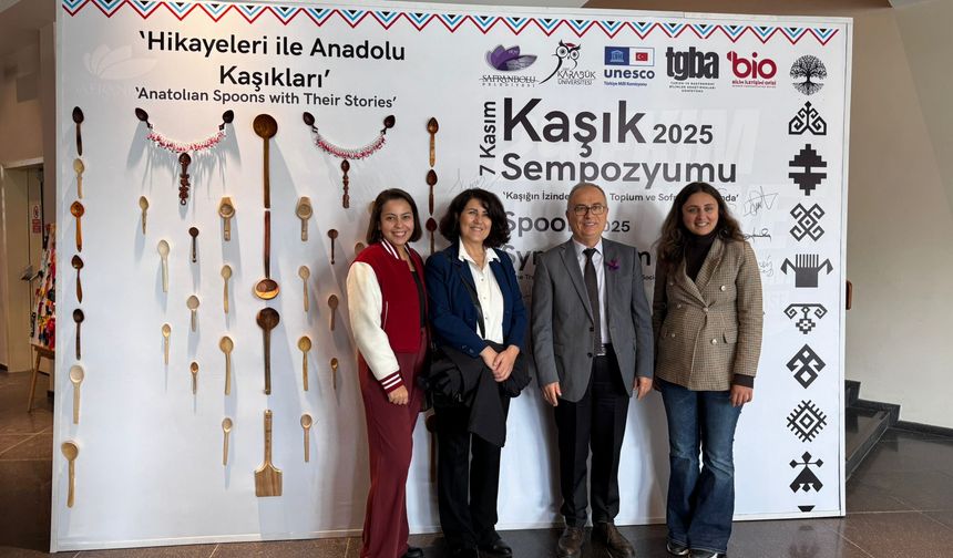 Uşak'tan "Kaşık" Sempozyumuna katılım